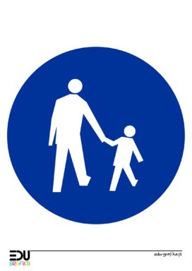 Znaki drogowe – droga dla pieszych