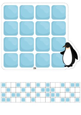 Pingwin – karty pracy