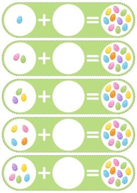 Easter - math addition
