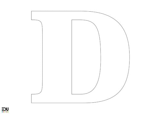Letter - D