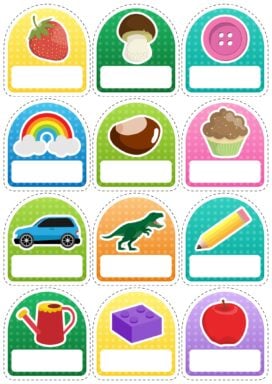 Stamps - colored