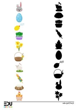 Easter - combining with shadow