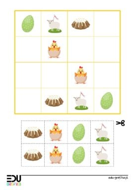 Easter - sudoku 4×4